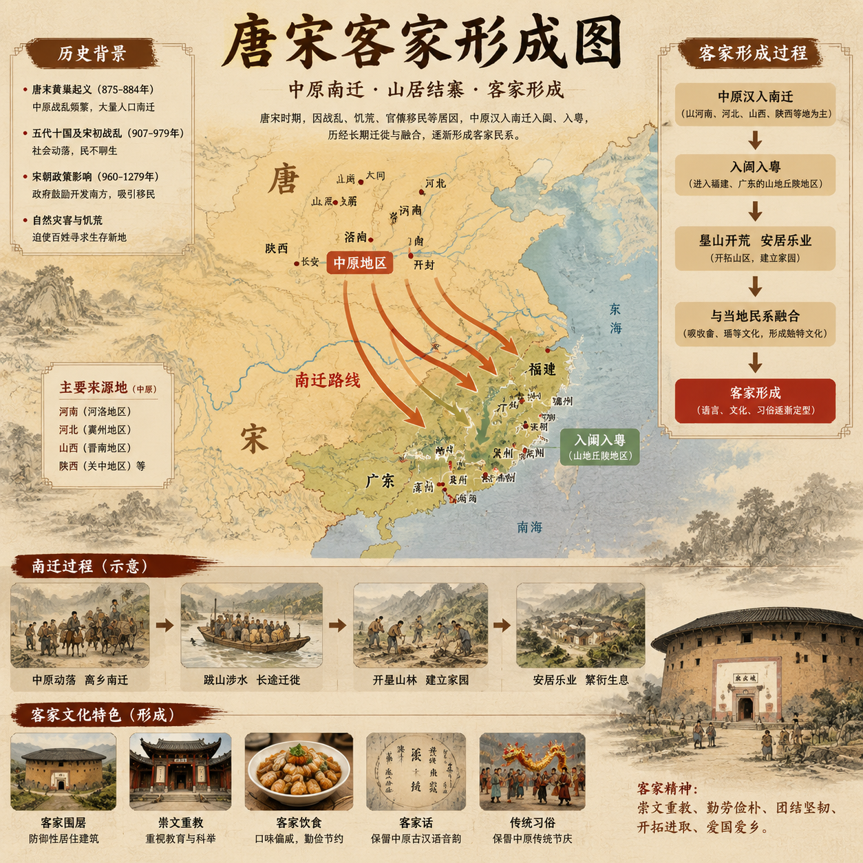 唐宋客家形成